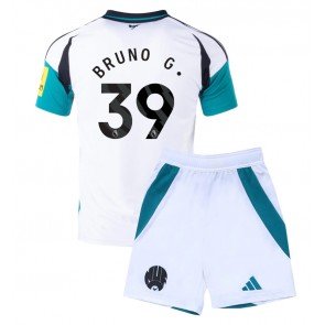 Billiga Newcastle United Bruno Guimaraes #39 Tredjeställ Barn 2024-25 Kortärmad (+ Korta byxor)